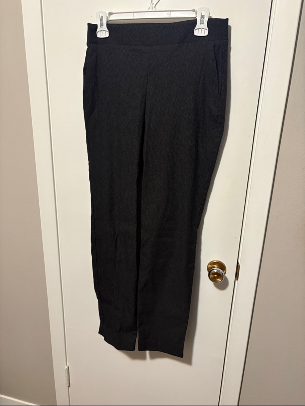 Black Dress Pants - Classic Straight Leg